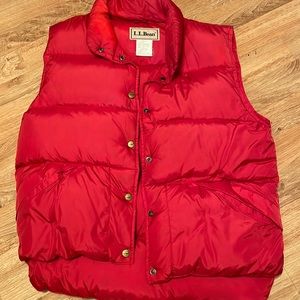 Vintage L.L. Bean Puffer Vest size Small